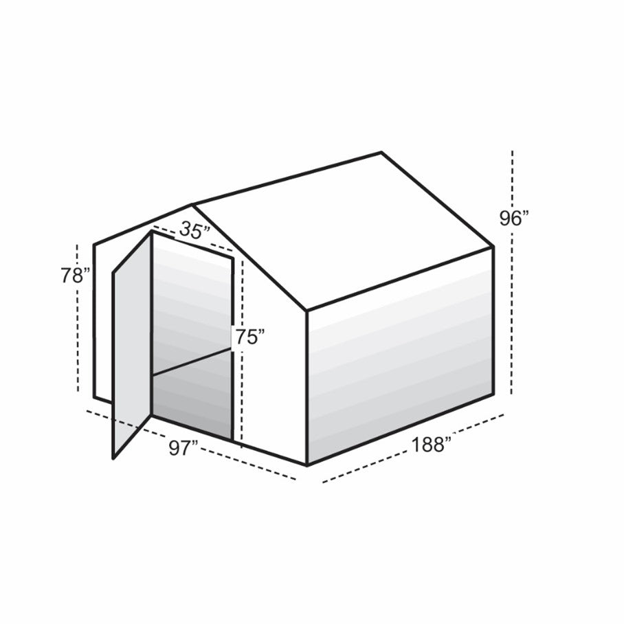 Vego greenhouse with weather-resistant panels, perfect for gardening in various climates